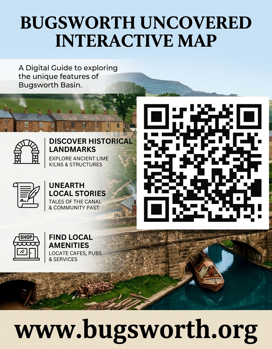 Printable Bugsworth Uncovered project leaflet flyer