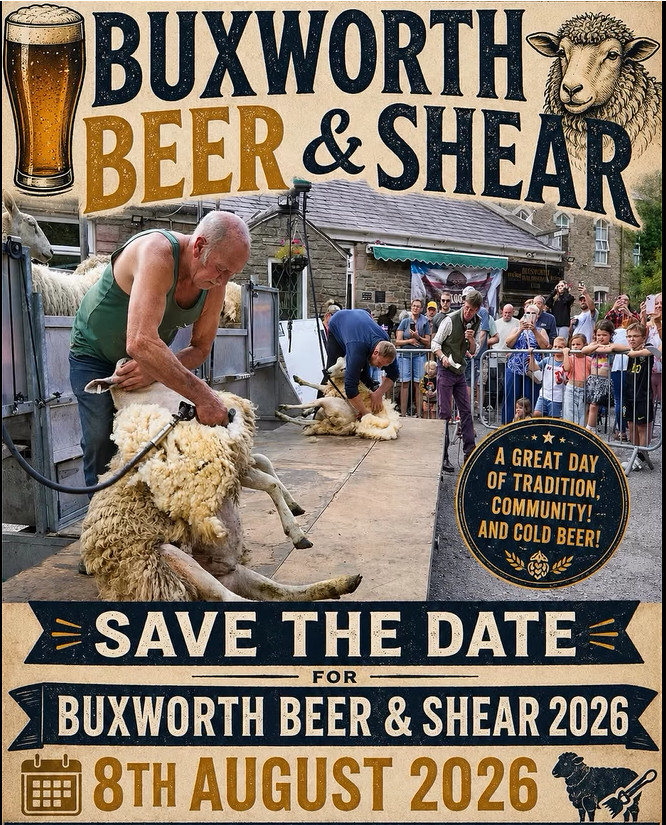 Buxworth Club - Beer and Shear - 2026